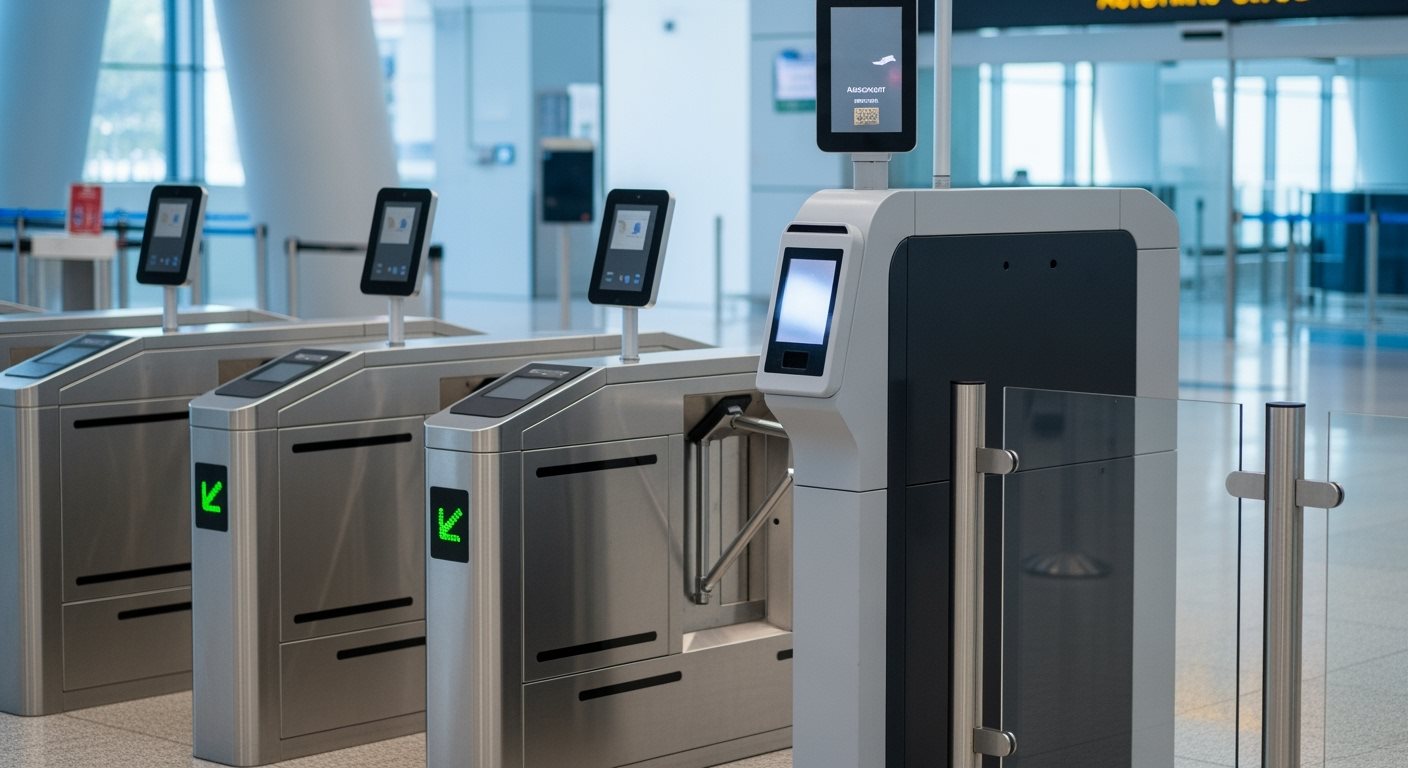 Business Traveler at Immigration